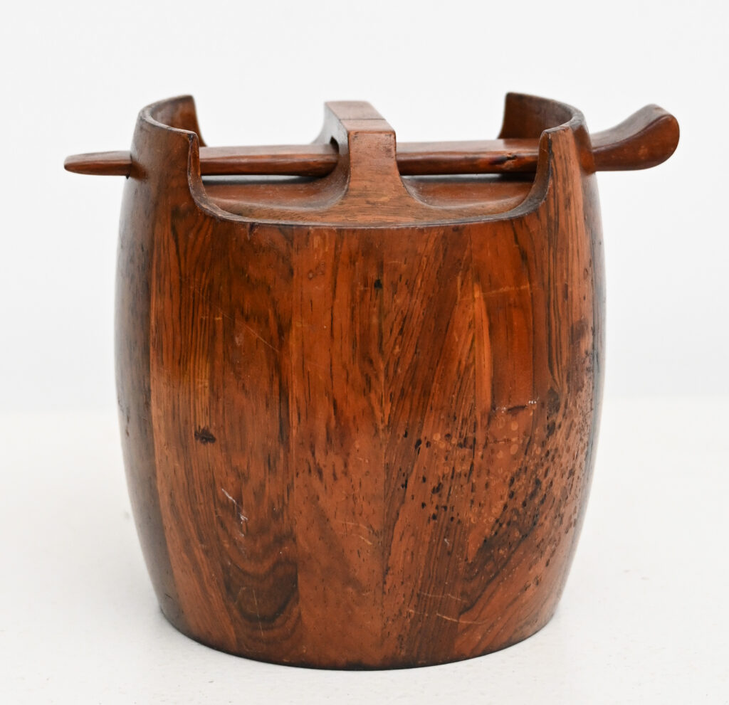 Jean Gillon Brazilian rosewood tobacco jar 15