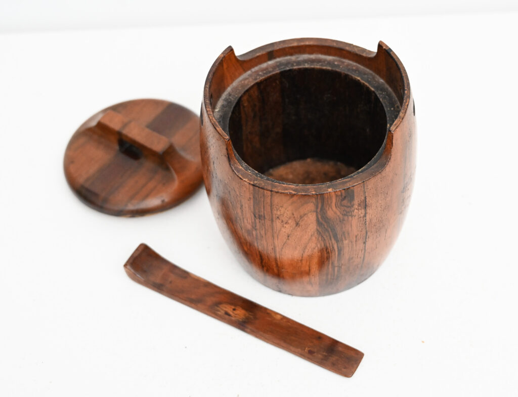 Jean Gillon Brazilian rosewood tobacco jar 6