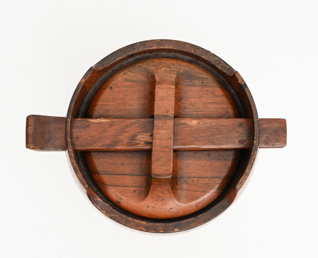 Jean Gillon Brazilian rosewood tobacco jar 8