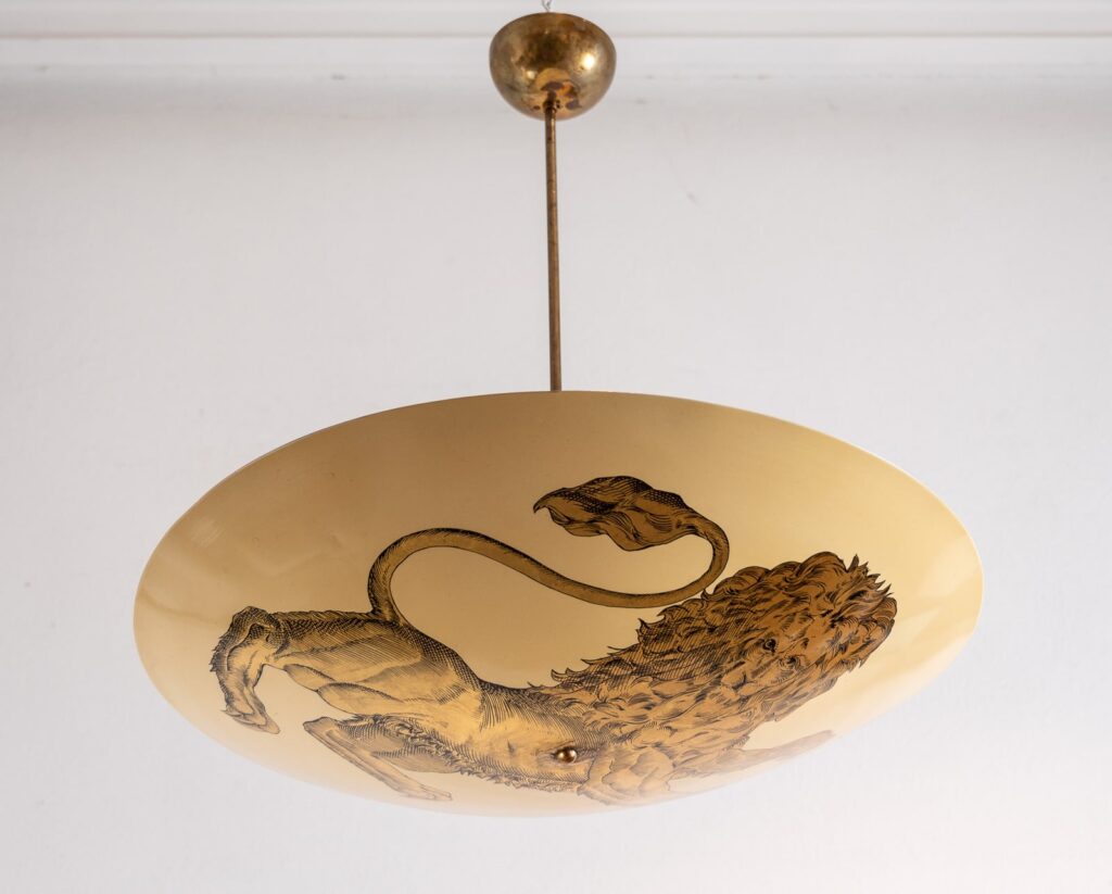 Piero-Fornasetti-Leo-ceiling-light4
