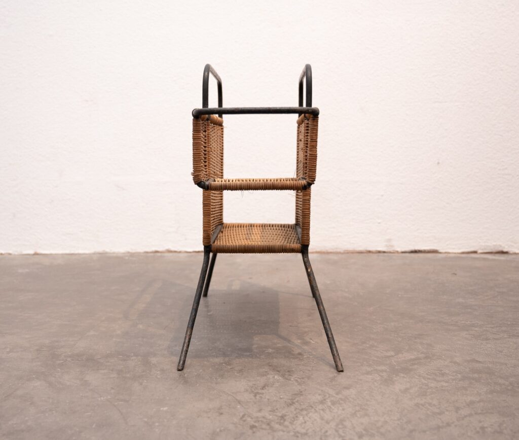 Raoul-Guys-style-metal-and-rattan-canine-inspired-magazine-holder13