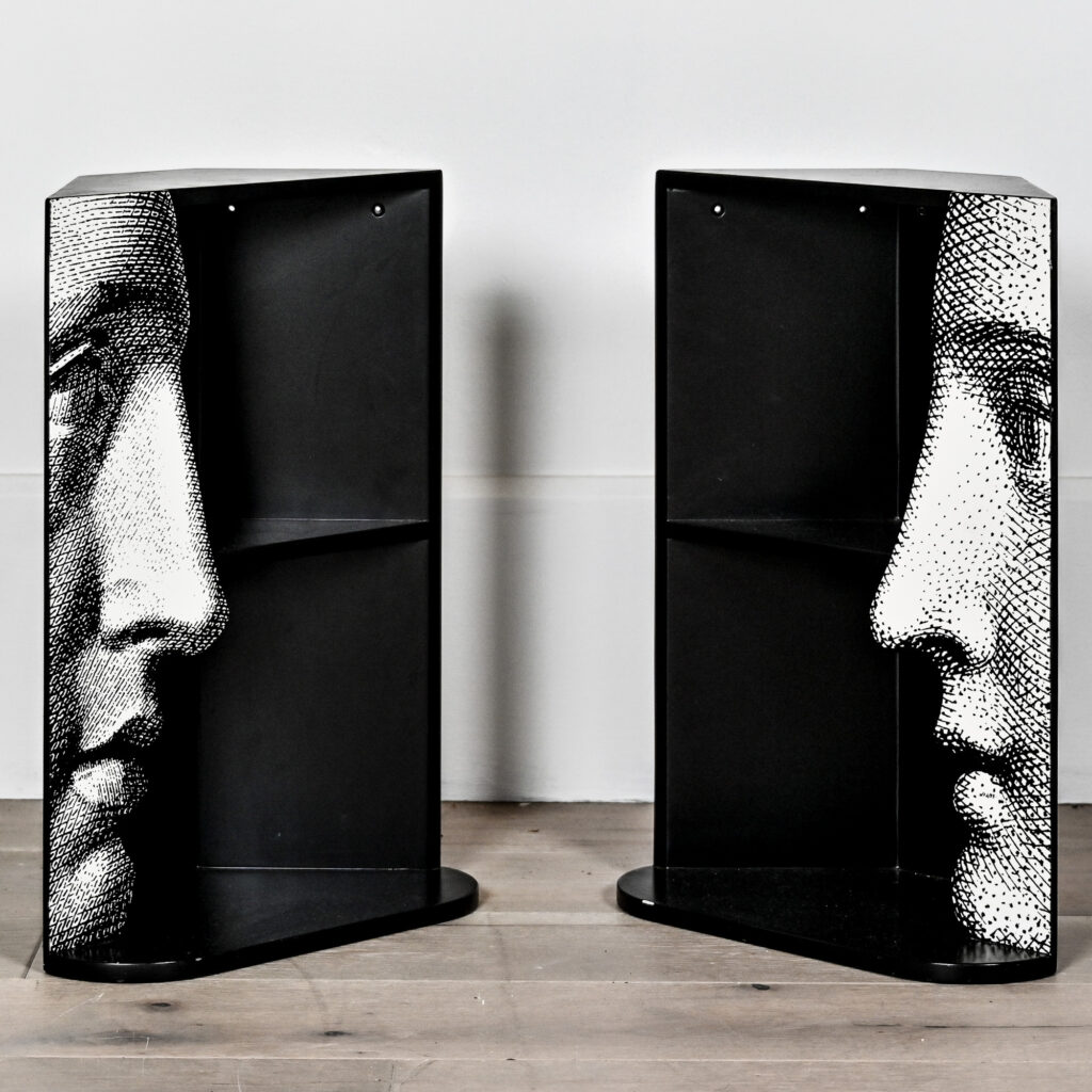 Rare-pair-of-Barnaba-Fornasetti-Profilo-wall-shelves-07