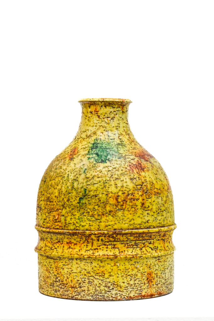 Tall-yellow-round-vase-by-Marcello-Fantoni-Italy-03