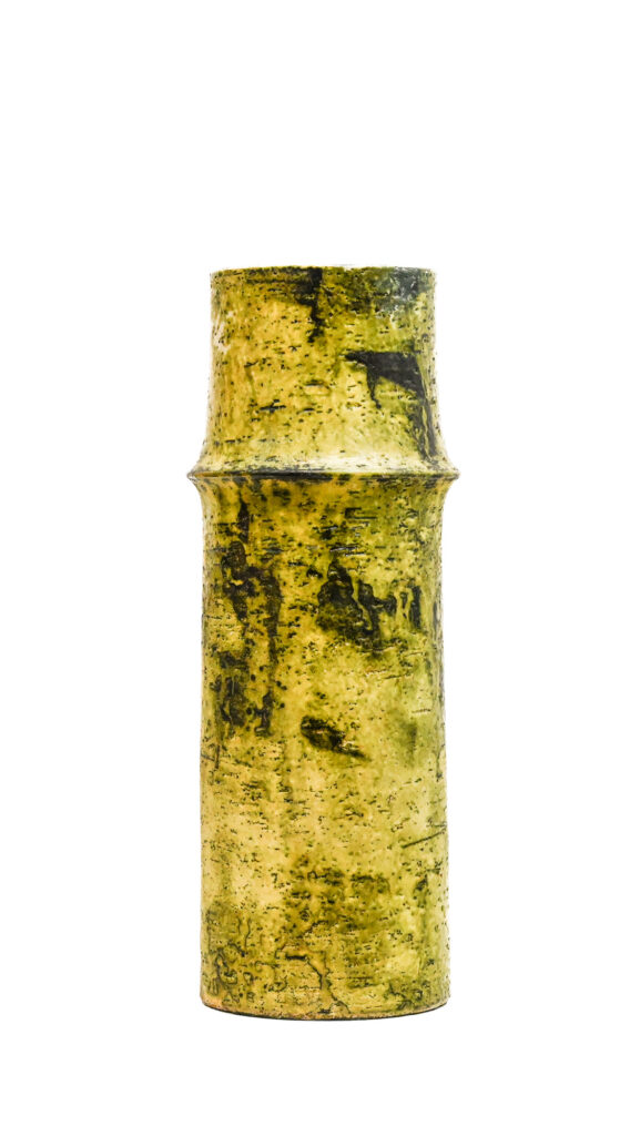 Tall-yellow_green-vase-by-Marcello-Fantoni-Italy-01