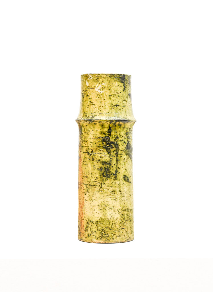Tall-yellow_green-vase-by-Marcello-Fantoni-Italy-05
