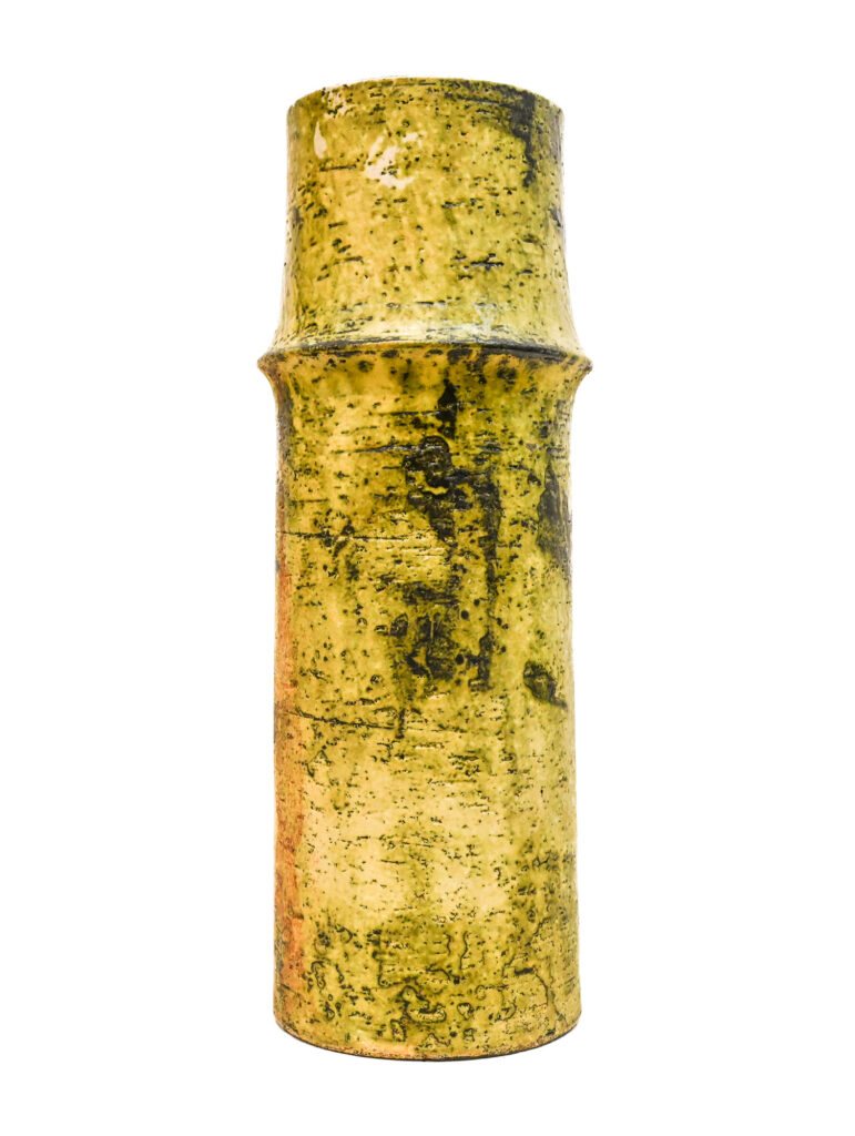 Tall-yellow_green-vase-by-Marcello-Fantoni-Italy-07