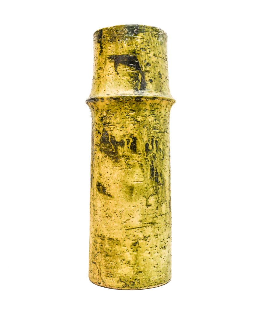 Tall-yellow_green-vase-by-Marcello-Fantoni-Italy-08