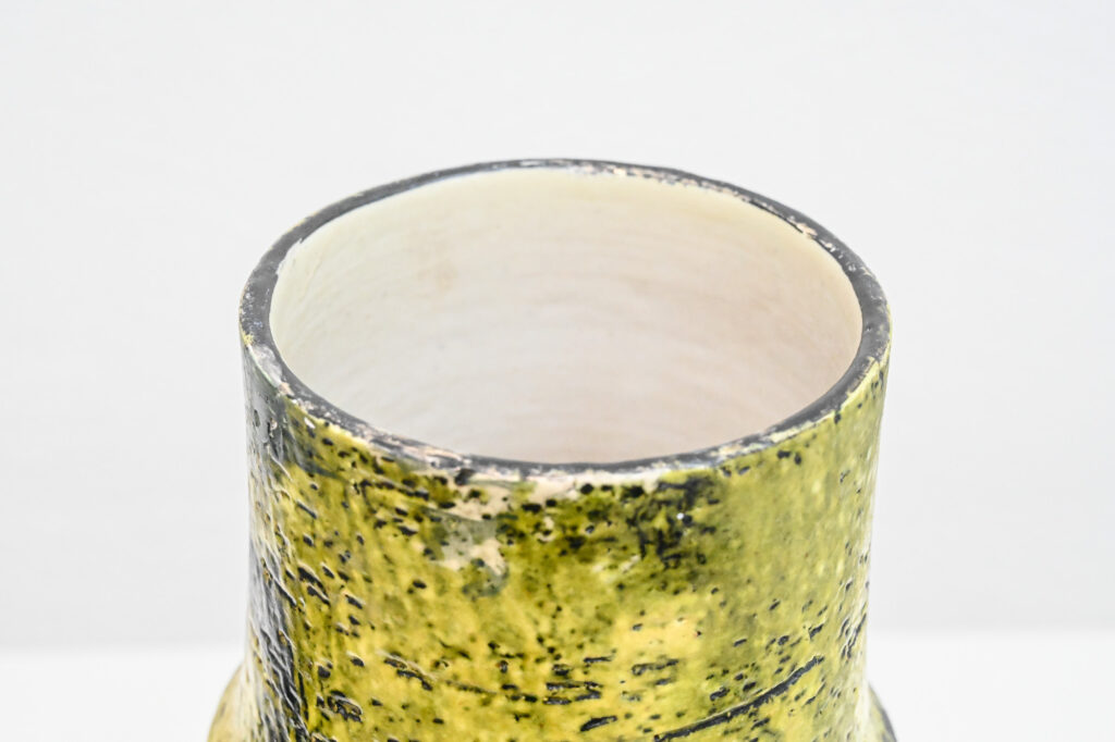 Tall-yellow_green-vase-by-Marcello-Fantoni-Italy-11