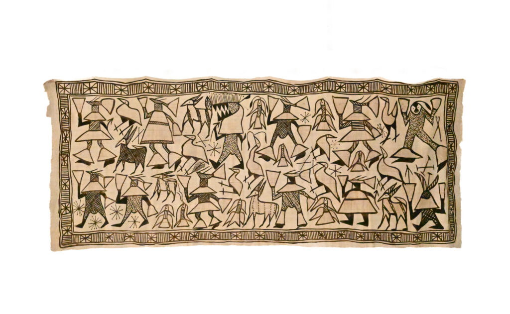 Very-large-pictorial-Korhogo-cloth-Ivory-Coast-01