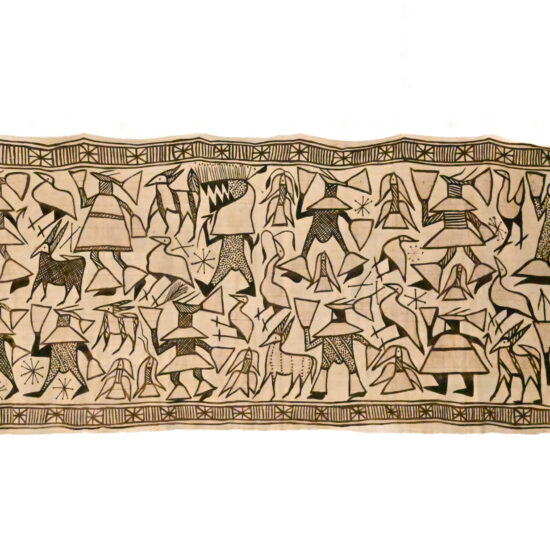 Very-large-pictorial-Korhogo-cloth-Ivory-Coast-01