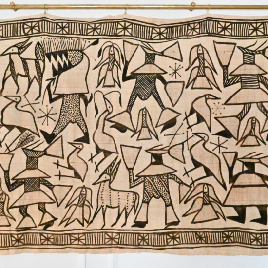 Very-large-pictorial-Korhogo-cloth-Ivory-Coast-08