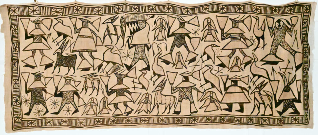 Very-large-pictorial-Korhogo-cloth-Ivory-Coast-10