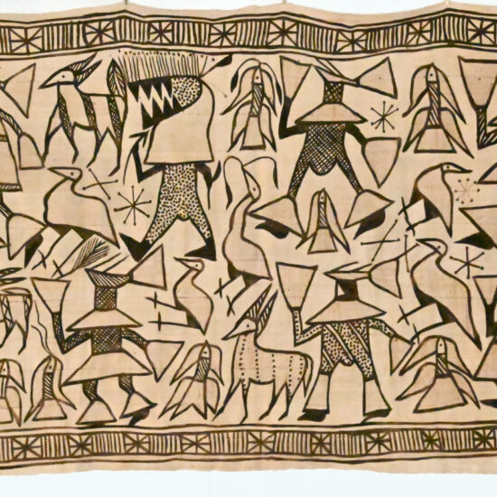 Very-large-pictorial-Korhogo-cloth-Ivory-Coast-10