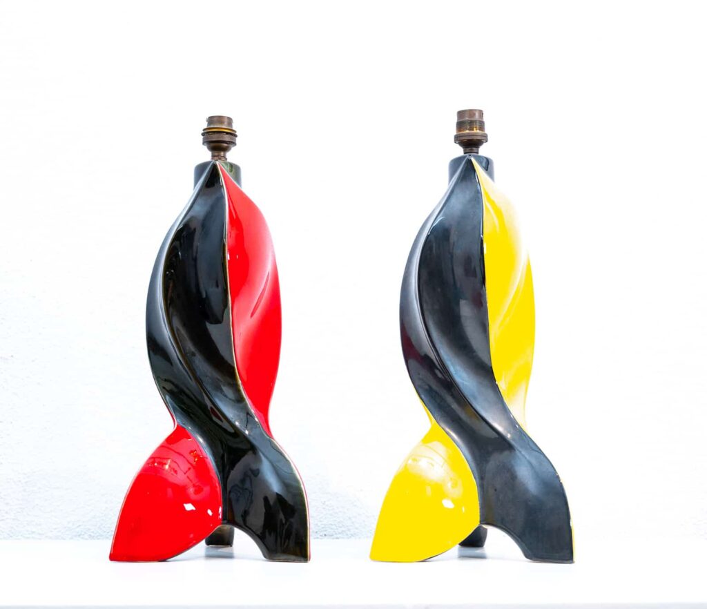 matched-pair-of-yellow-red-and-black-ceramic-lamps-attributed-to-Elchinger10