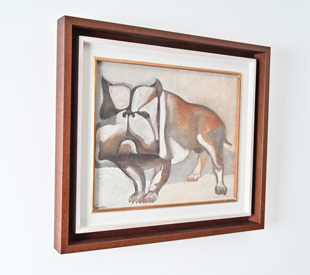 oil-on-canvas-of-a-bulldog-by-HENRI-SAMOUILOV-6