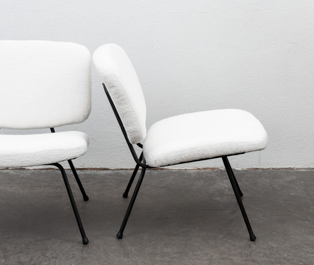 pair-of-low-chairs-by-Pierre-Paulin-and-Thonet-1950s3