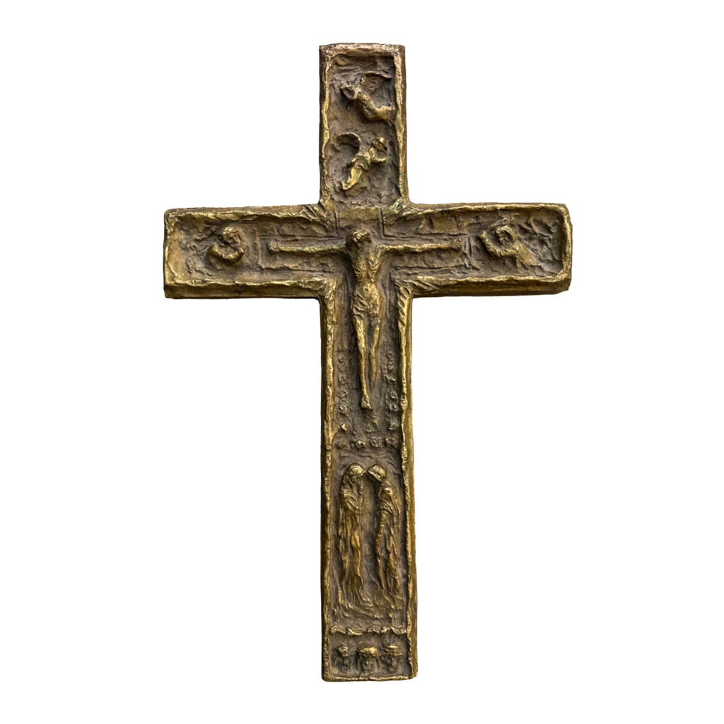 Constantin Ganesco bronze Calvary 2