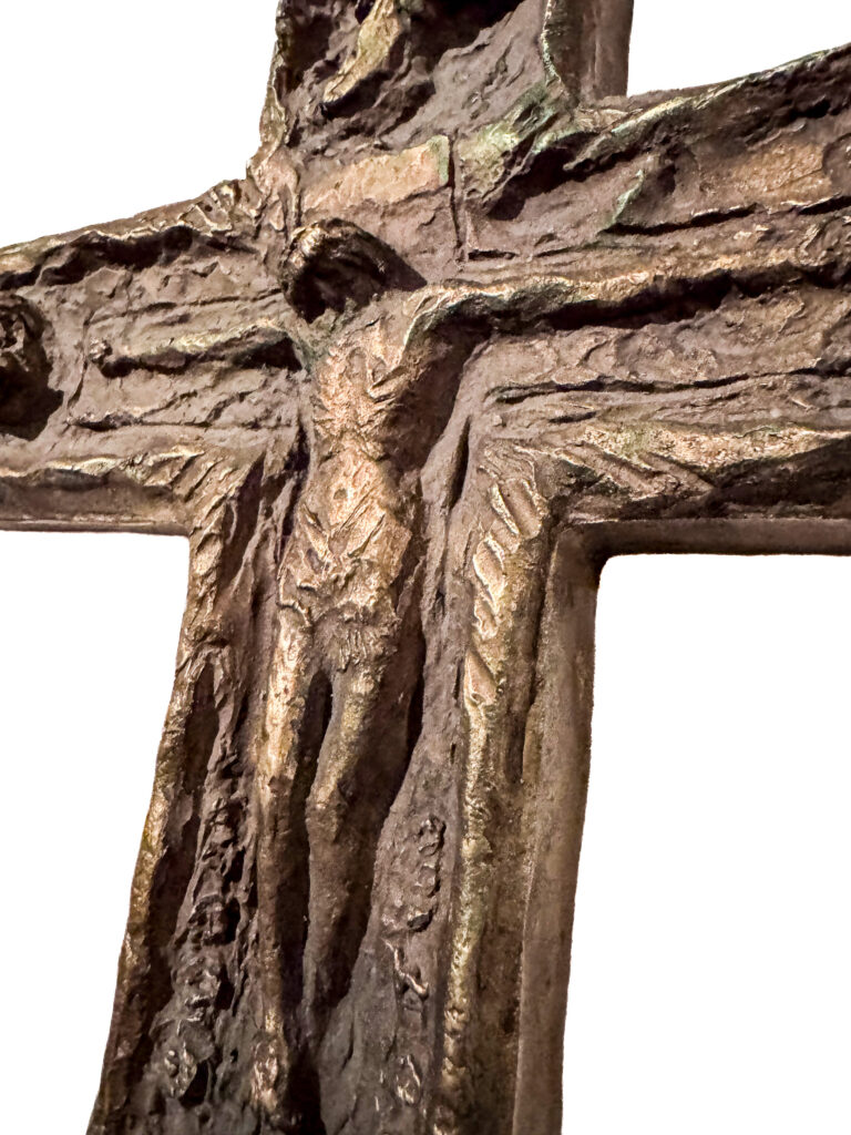 Constantin Ganesco bronze Calvary 3