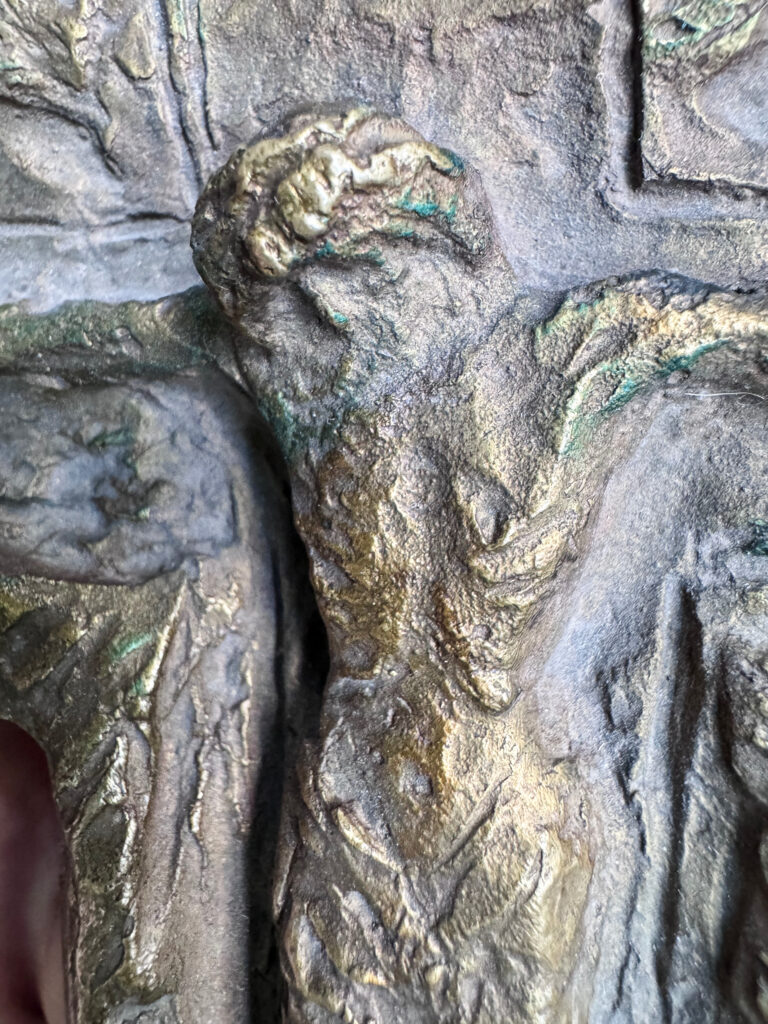 Constantin Ganesco bronze Calvary 9