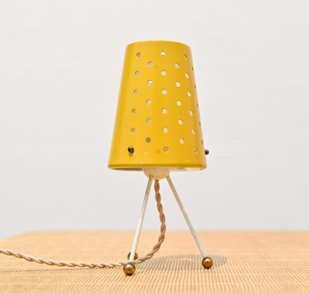 yellow tripod table lamp 125