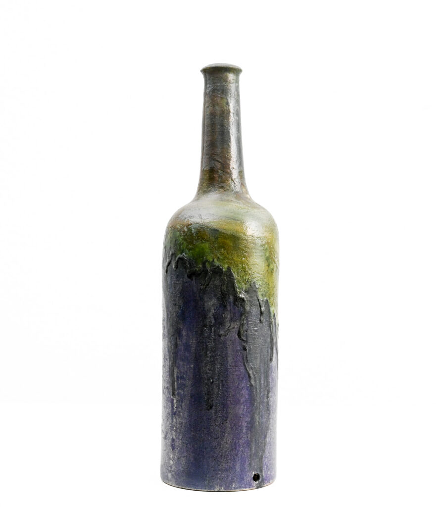 Fantoni blue and green drip lamp 254stk 4354 Fantoni blue and green drip lamp 254stk 4354
