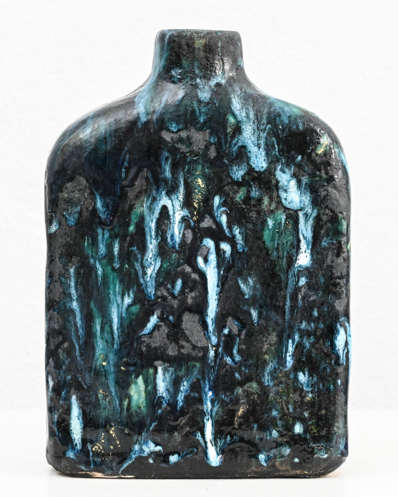 Fantoni green blue drip flask 181