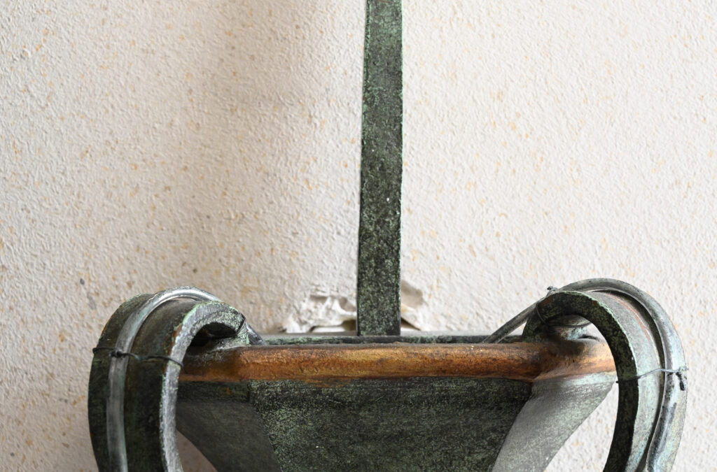 Pair of Two Branch Wall Sconces &mdash; 1940s French Gothic Medieval Revival 7