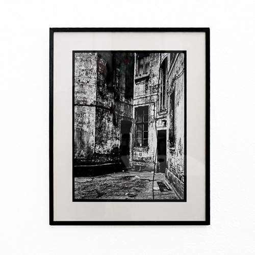 Paris Courtyard, attributed to Karl Lagerfeld, gelatin silver photograph, 1990s Paris Courtyard, attributed to Karl Lagerfeld, gelatin silver photograph, 1990s